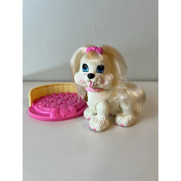 Fisher Price Snap 'n Style Pets Ginger Shih-Tzu Dog Breed White Fisher Price Toy - Picture 12 of 12